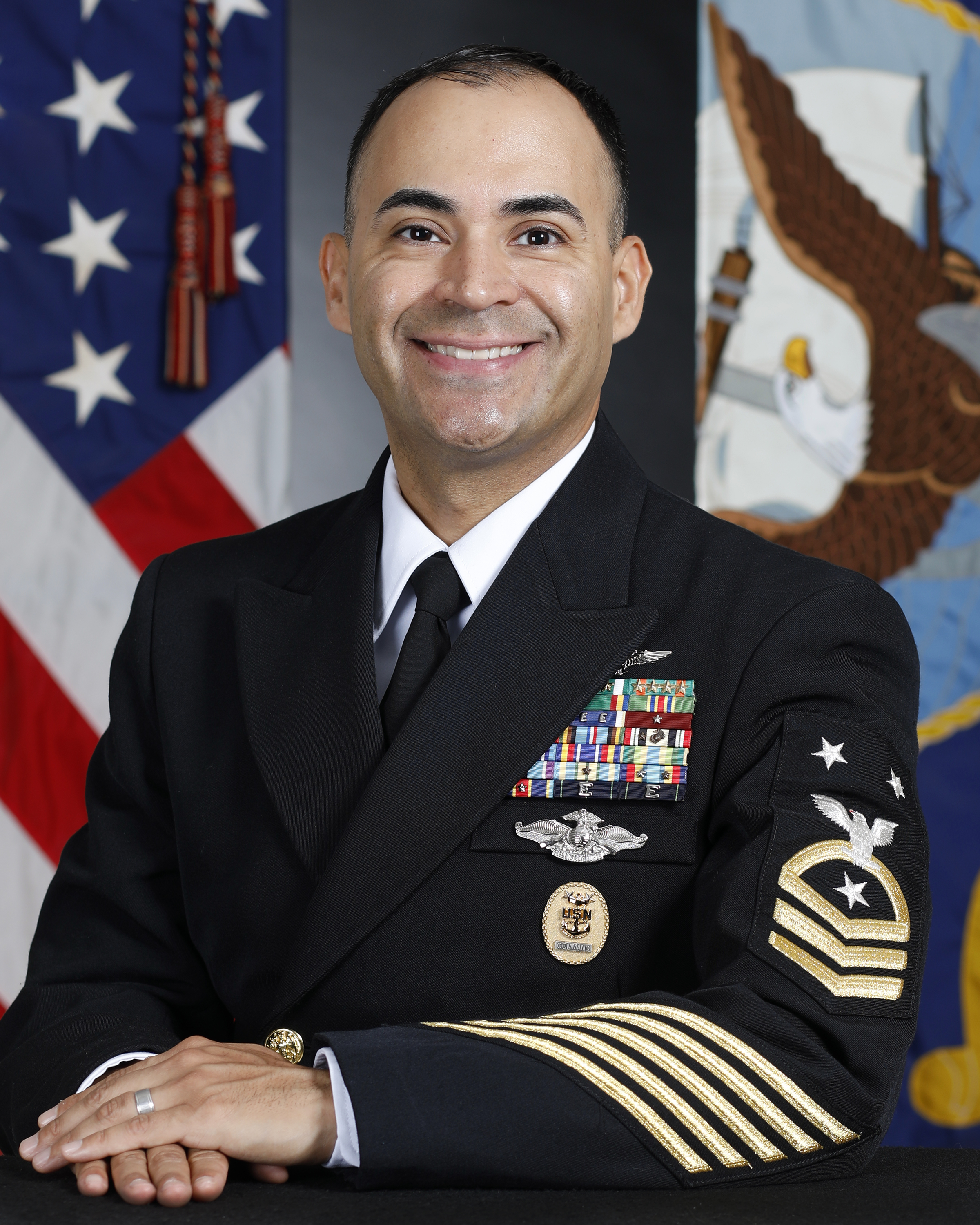 Command Master Chief Manuel Valle